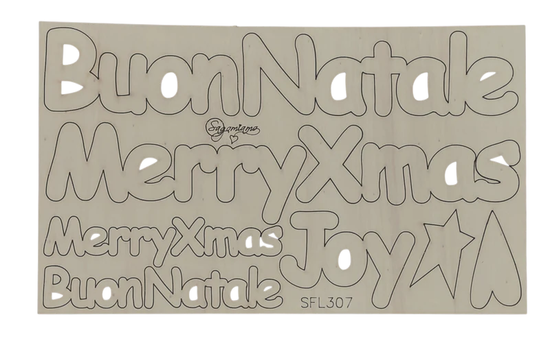 FORMALLEGRA SCRITTE NATALE SFL 307