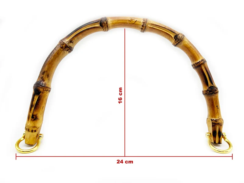 MANICI IN BAMBOO LACCATO L.24CM