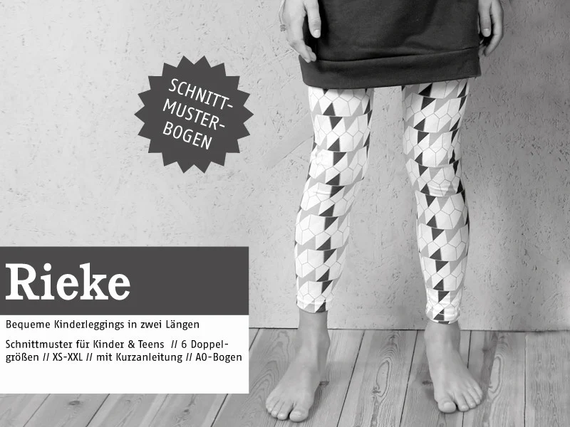 Schnittreif - Rieke - Leggings für Mädchen