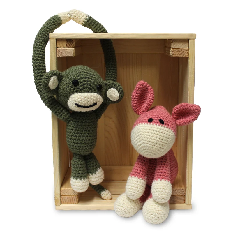 Amigurumi Scimmia e Asinello
