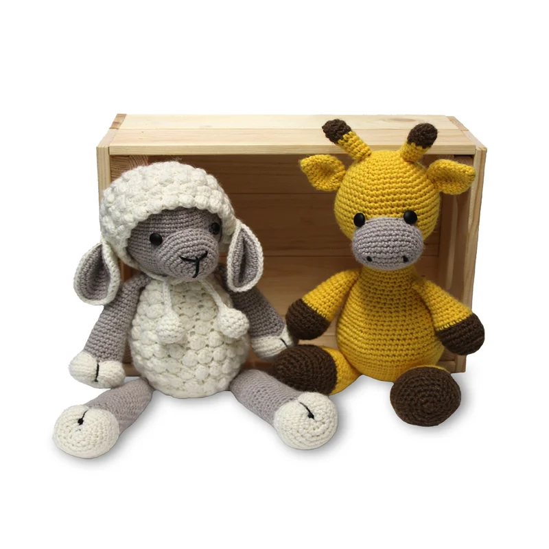 Amigurumi Pecora e Giraffa