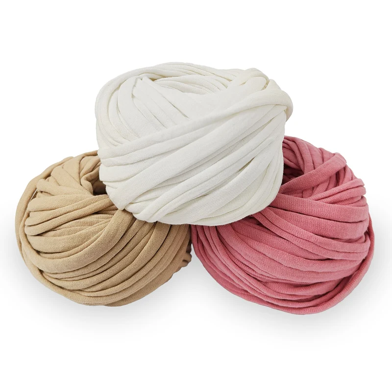 Fettuccia Bobilon Medium Kit 3 Colori – Filato T-Shirt per Borse e Cestini