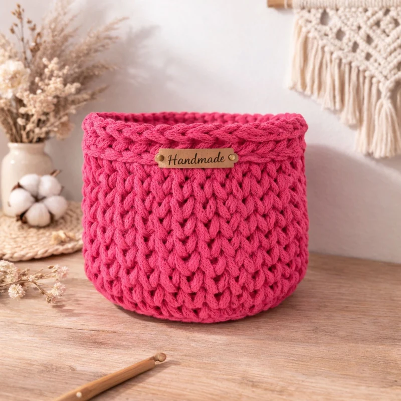 DMC Eco Vita 12 – Cordino Cotone Riciclato 250g per Cestini e Arredo