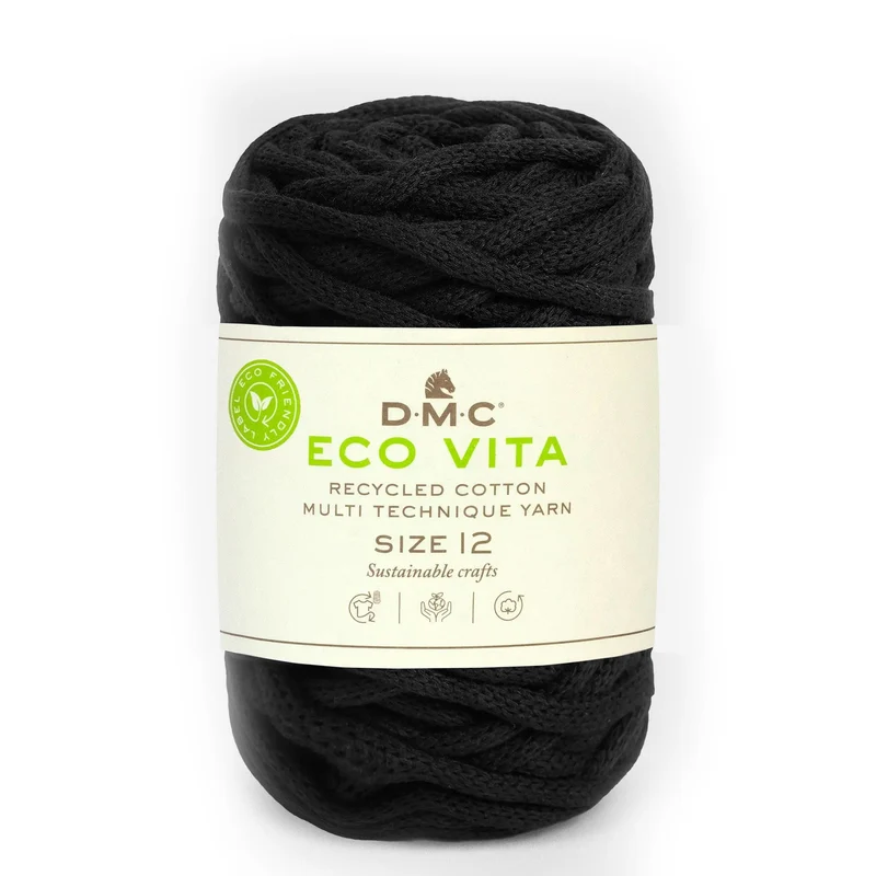 DMC Eco Vita 12 – Cordino Cotone Riciclato 250g per Cestini e Arredo