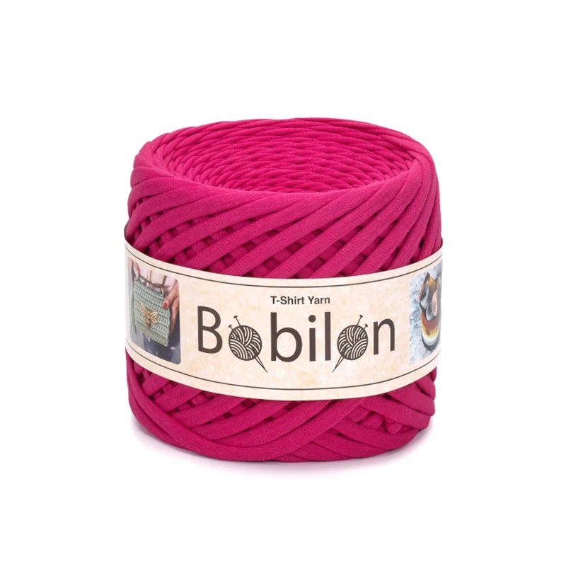 Fettuccia Bobilon Medium 7-9 mm – Filato T-Shirt per Borse, Cestini e Culle