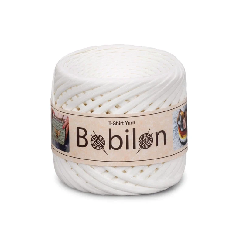Fettuccia Bobilon Medium 7-9 mm – Filato T-Shirt per Borse, Cestini e Culle