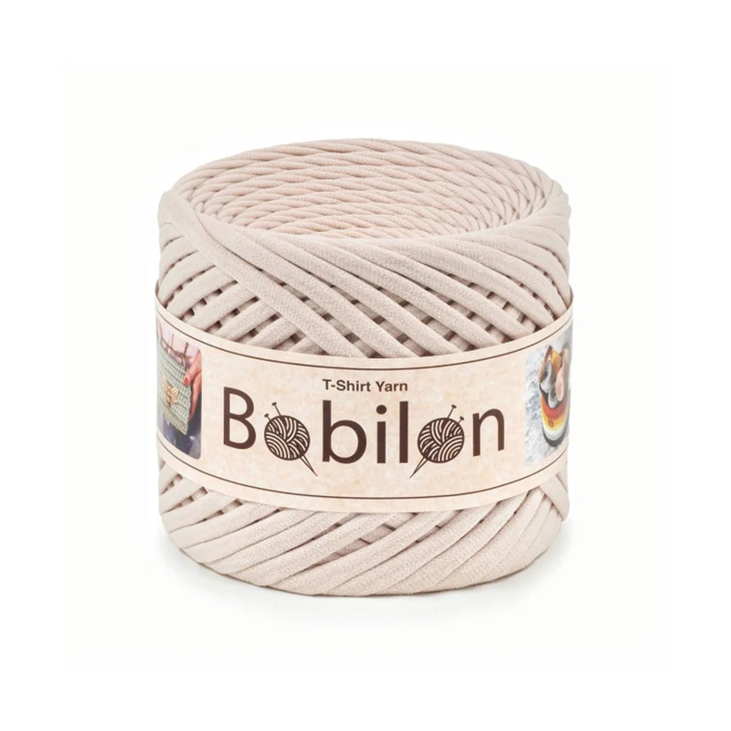 Fettuccia Bobilon Medium 7-9 mm – Filato T-Shirt per Borse, Cestini e Culle