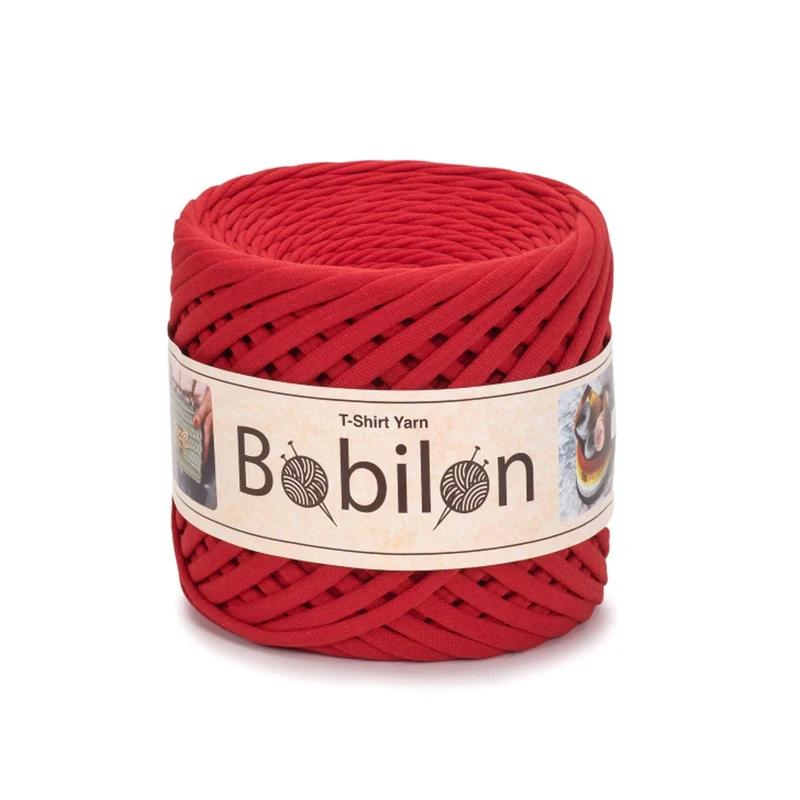 Fettuccia Bobilon Medium 7-9 mm – Filato T-Shirt per Borse, Cestini e Culle