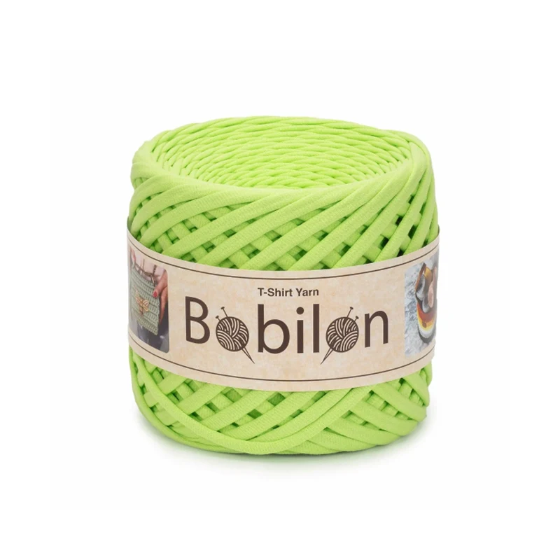 Fettuccia Bobilon Medium 7-9 mm – Filato T-Shirt per Borse, Cestini e Culle