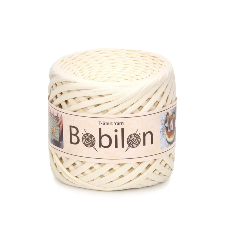 Fettuccia Bobilon Medium 7-9 mm – Filato T-Shirt per Borse, Cestini e Culle