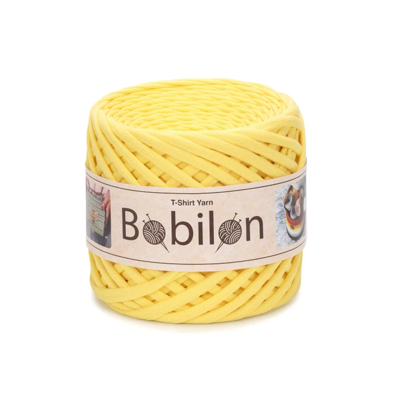 Fettuccia Bobilon Medium 7-9 mm – Filato T-Shirt per Borse, Cestini e Culle