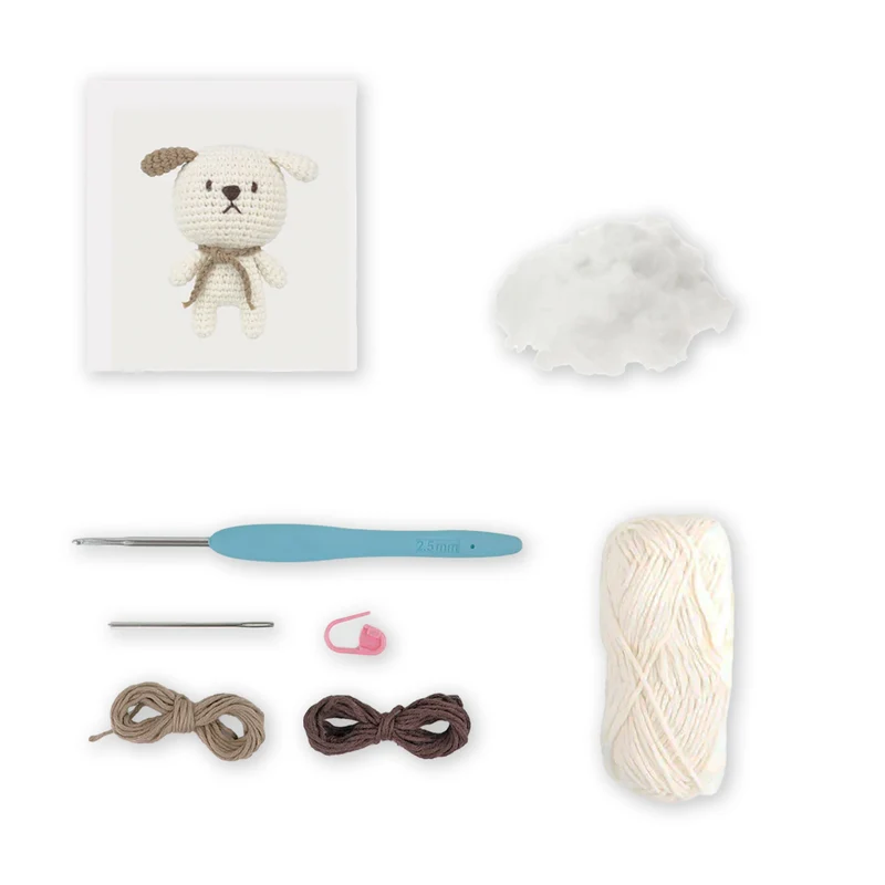 Kit Amigurumi Anchor Daniel il Cane – Mini Cane Uncinetto Facile