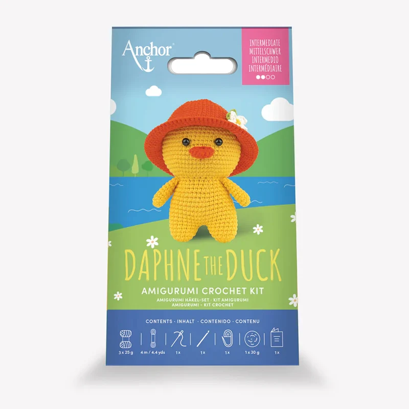 Kit Amigurumi Anchor Daphne la Papera – Papera all’Uncinetto Intermedio