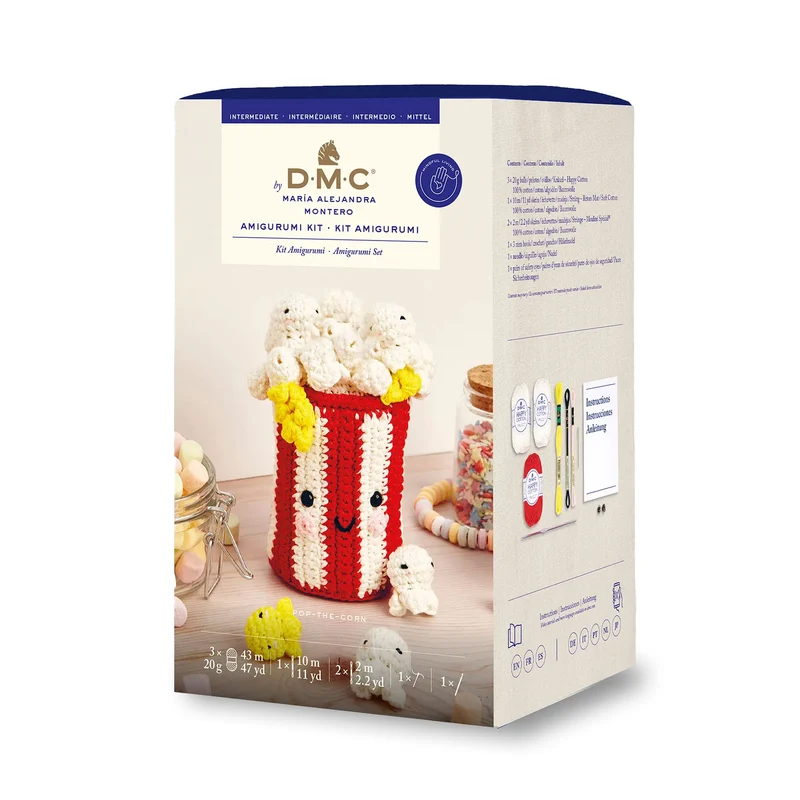 Kit Amigurumi Uncinetto DMC – Pop The Corn