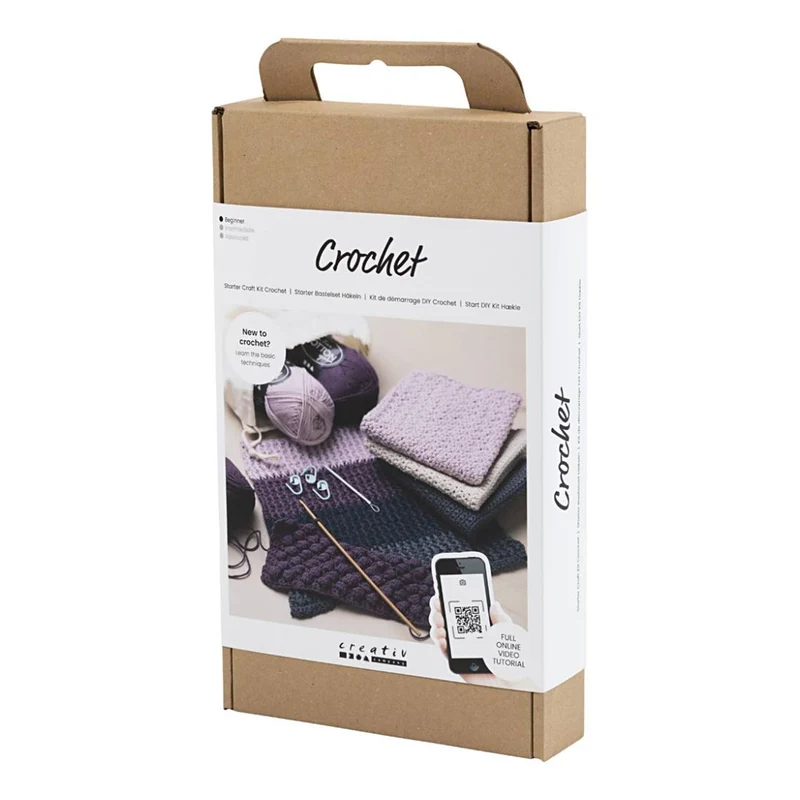 Kit Uncinetto Principiante – Starter Set Completo (Creativ Company)