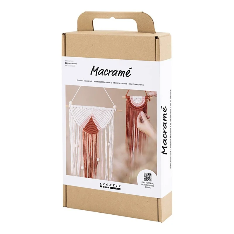 Kit Macramé Intermedio - Decorazione da Parete (Creativ Company)