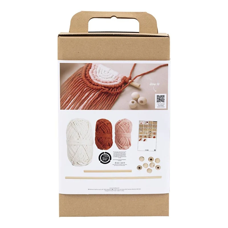 Kit Macramé Intermedio - Decorazione da Parete (Creativ Company)