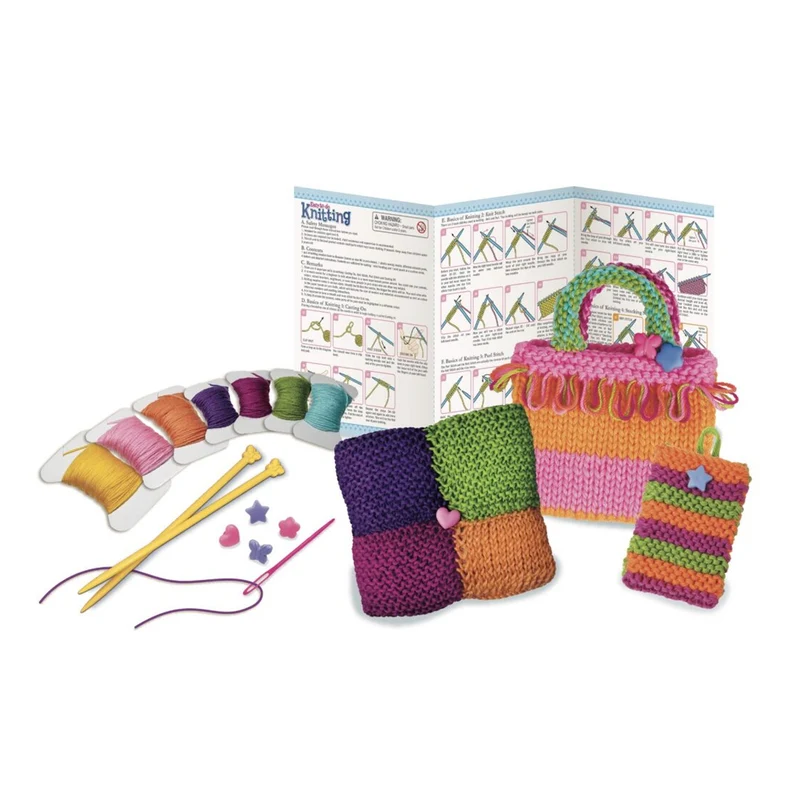 Kit Lavoro a Maglia per Bambini e Principianti – L’arte del Lavoro a Maglia (4M)