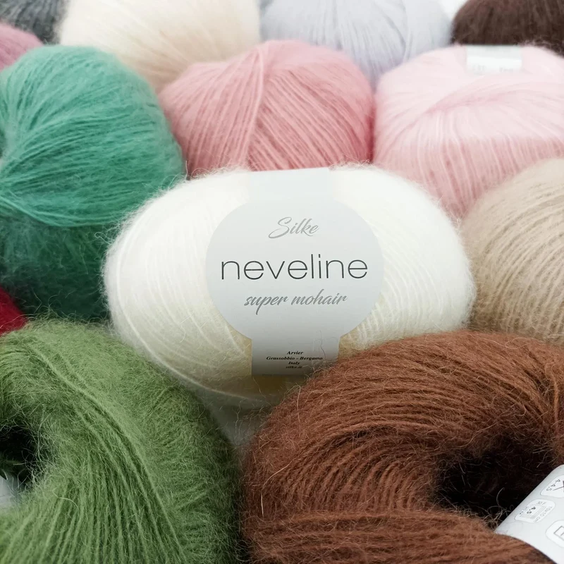 LANA NEVELINE 60% mohair 40% acrilico