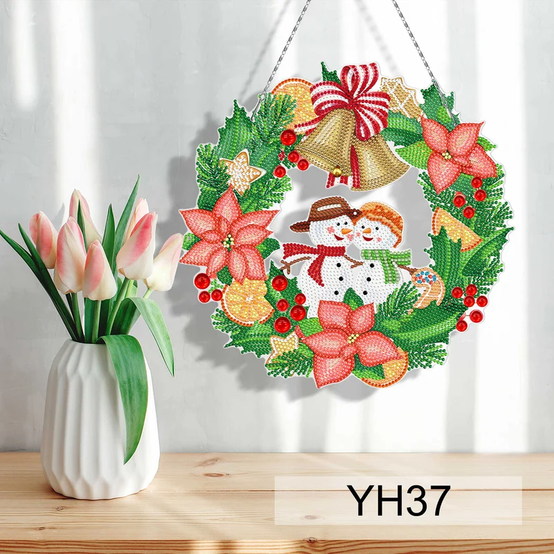GHIRLANDE E ALBERI DI NATALE IN PLEXIGLASS DIAMOND PAINTING