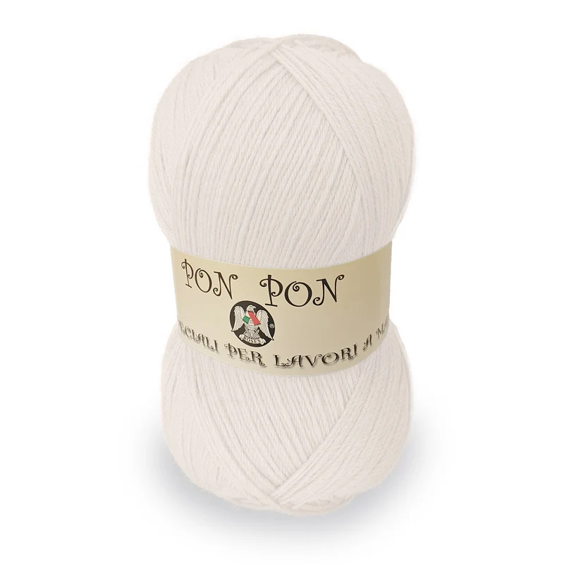Pon Pon - Filato 75% lana 25% fibra acrilica