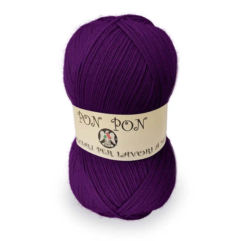 Pon Pon - Filato 75% lana 25% fibra acrilica