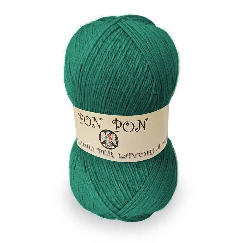 Pon Pon - Filato 75% lana 25% fibra acrilica