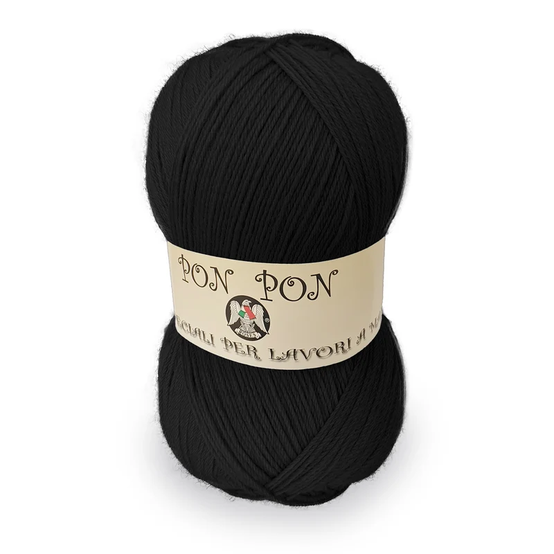 Pon Pon - Filato 75% lana 25% fibra acrilica