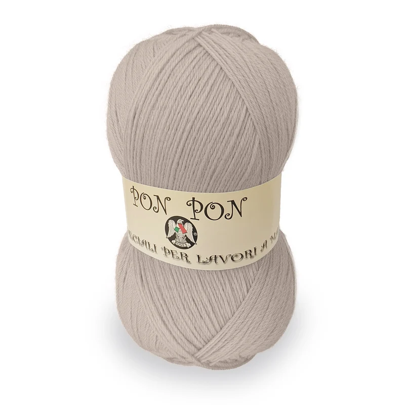 Pon Pon - Filato 75% lana 25% fibra acrilica