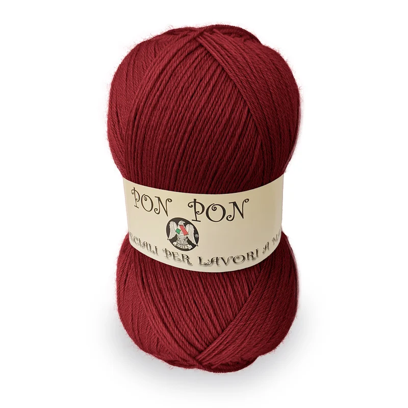 Pon Pon - Filato 75% lana 25% fibra acrilica