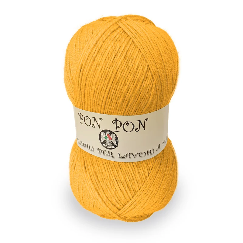 Pon Pon - Filato 75% lana 25% fibra acrilica