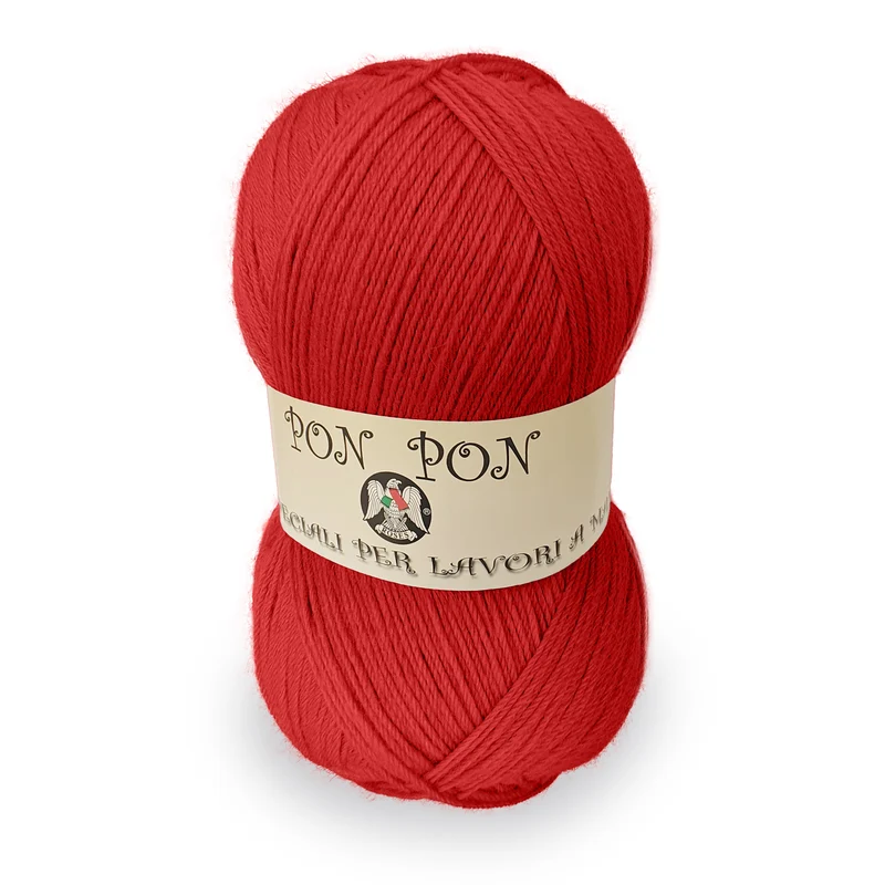 Pon Pon - Filato 75% lana 25% fibra acrilica