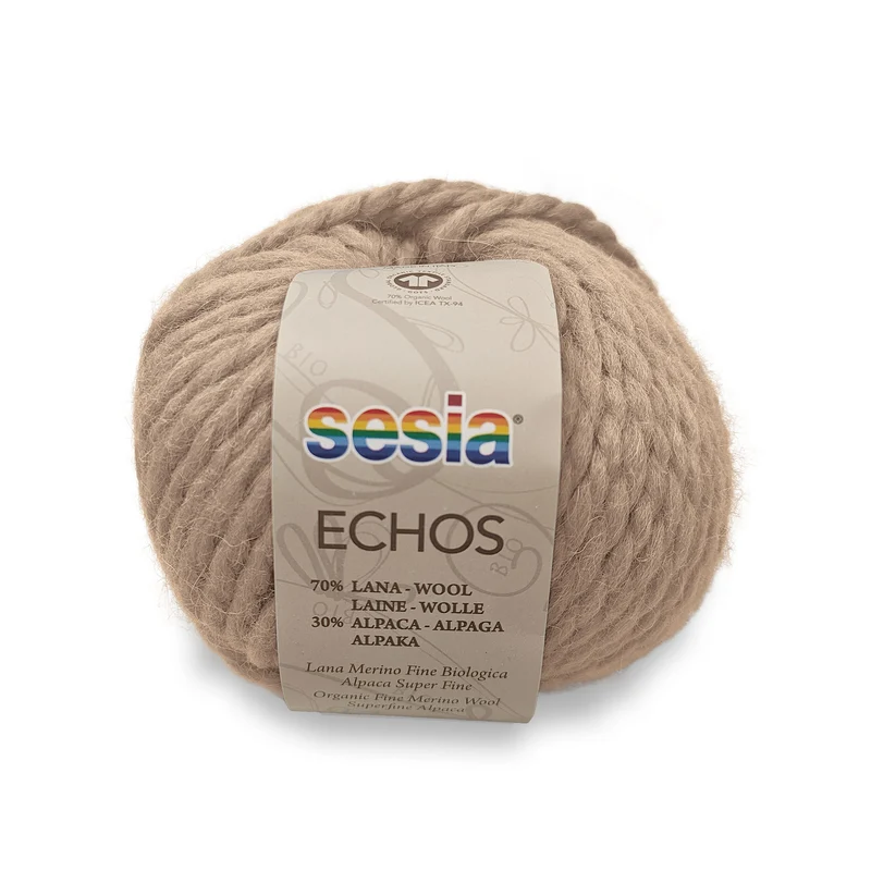 Echos - 70% Lana Vergine Biologica - 30% Alpaca extrafine