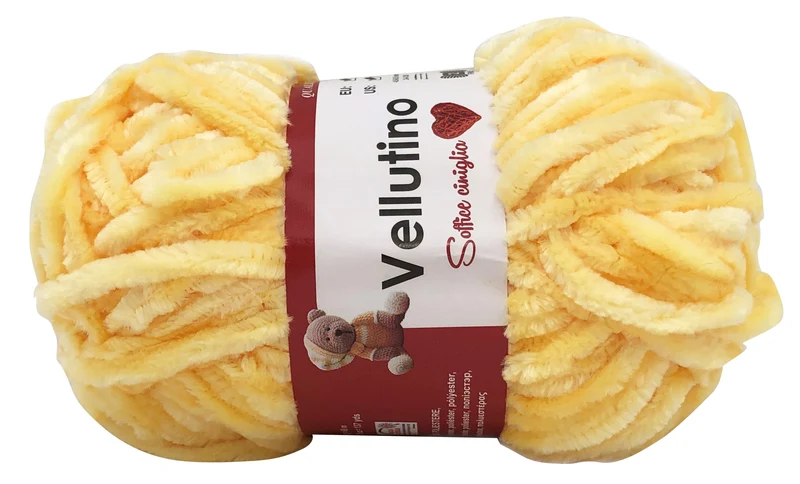 CINIGLIA VELLUTINO 100% Poliestere