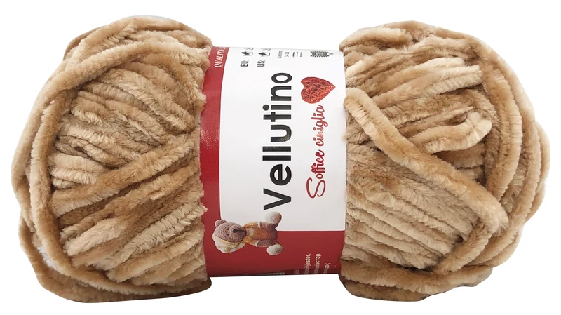 CINIGLIA VELLUTINO 100% Poliestere