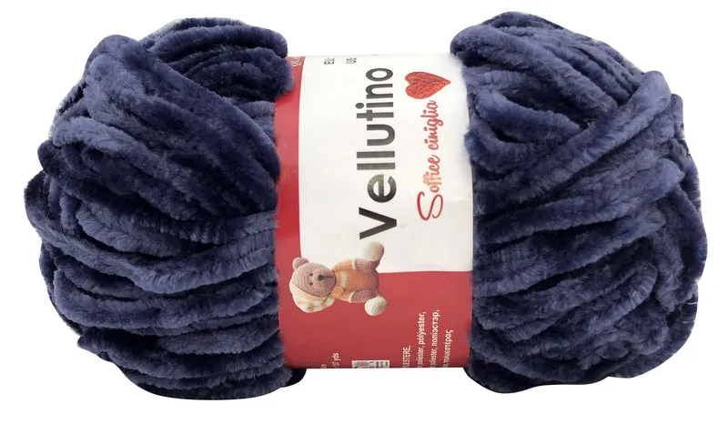 CINIGLIA VELLUTINO 100% Poliestere