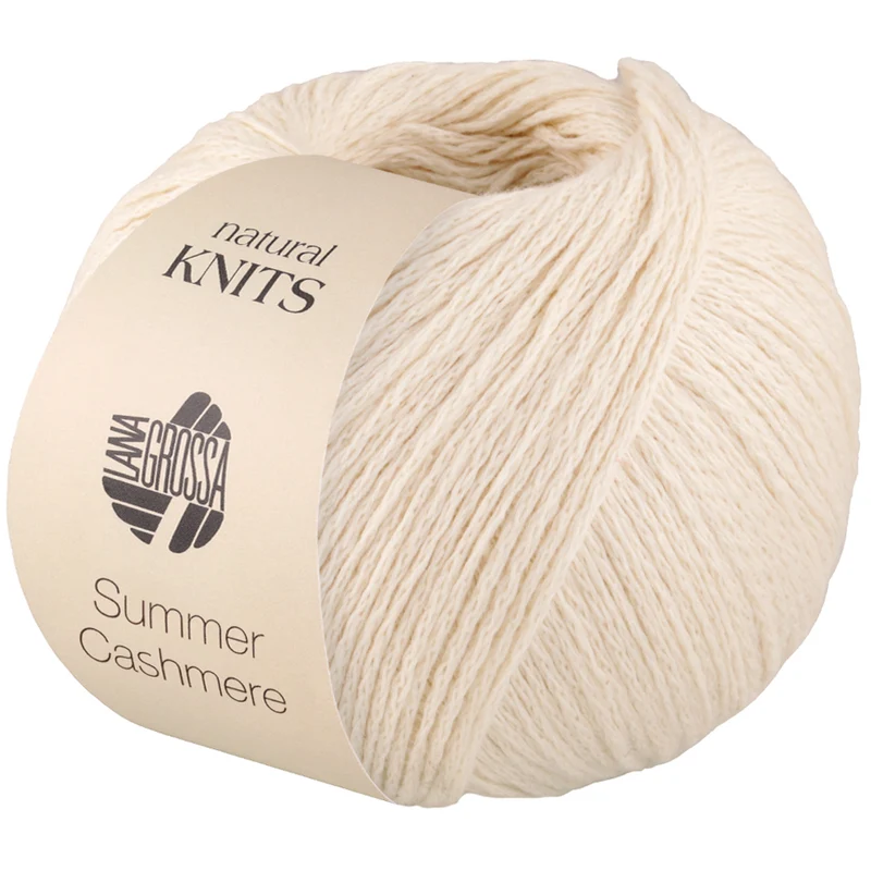 Lana Grossa Summer Cashmere Nr.02 creme, 50g