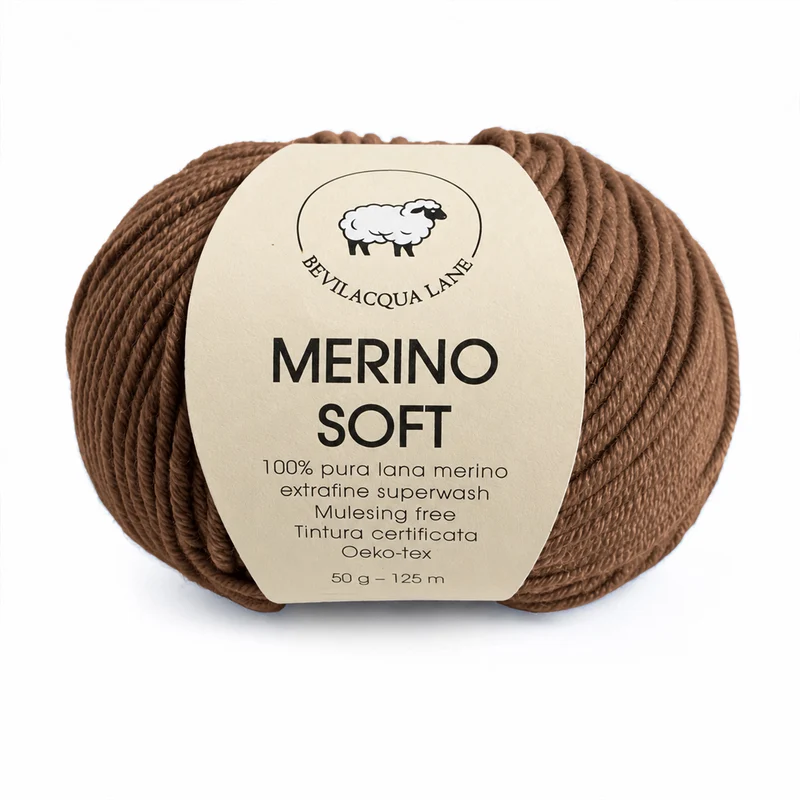 Merino Soft – Filato 100% Lana Merino Extra Fine Irrestringibile