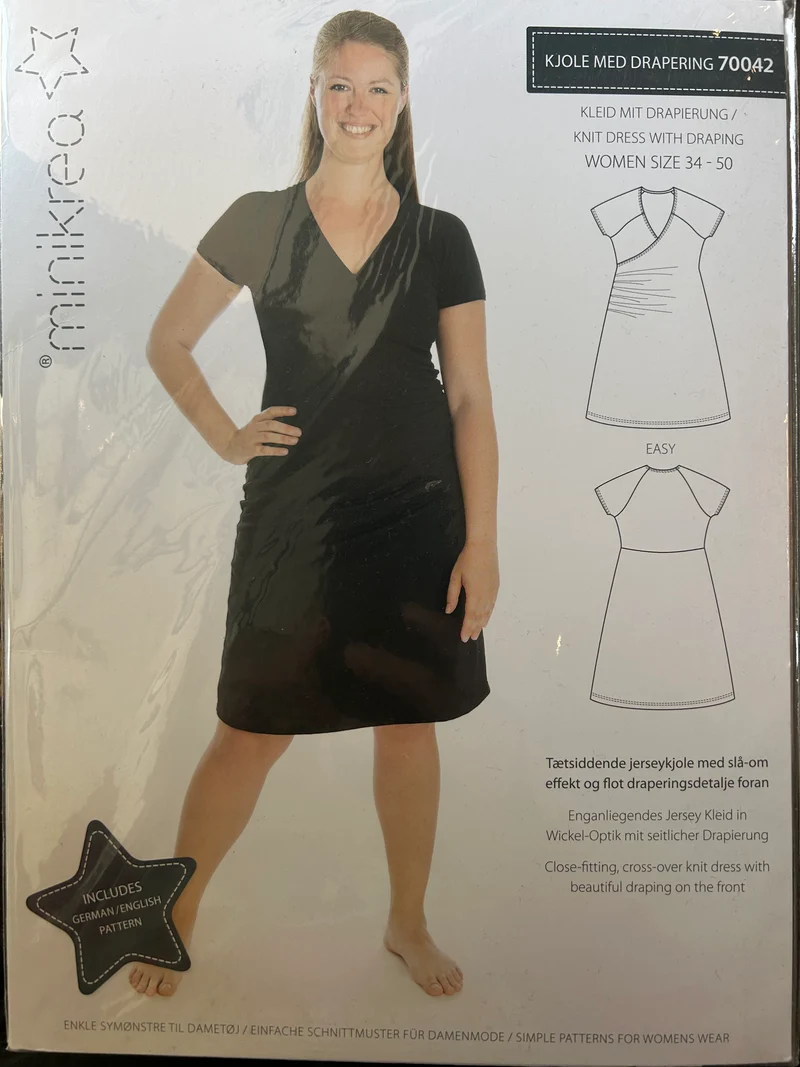 Minikrea - Kleid mit Drapierung 70042