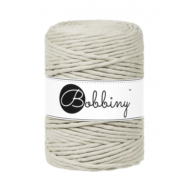 Bobbiny Makramee-Kordel, einfach gedreht, 5 mm, Pale Olive
