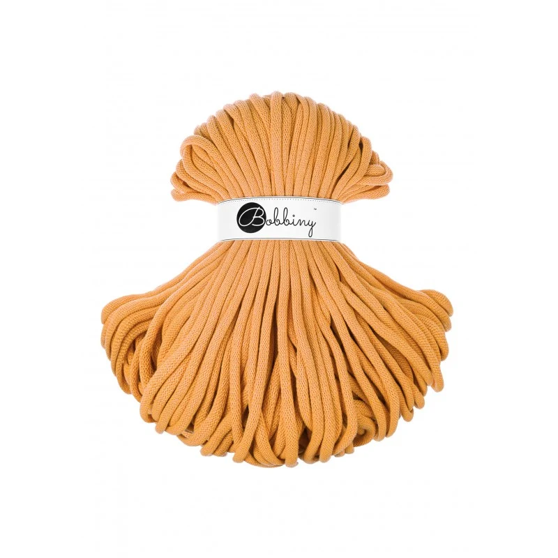 Bobbiny Flechtkordel, 9 mm, Orange