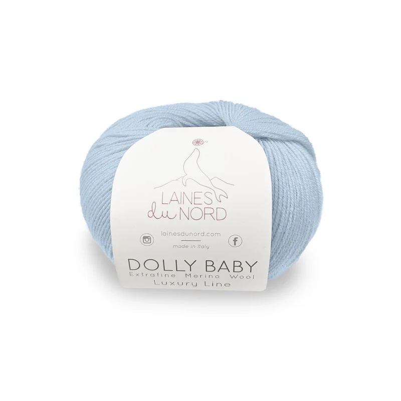 Dolly Baby – Laines du Nord 100% Lana Merino Extrafine Irrestringibile
