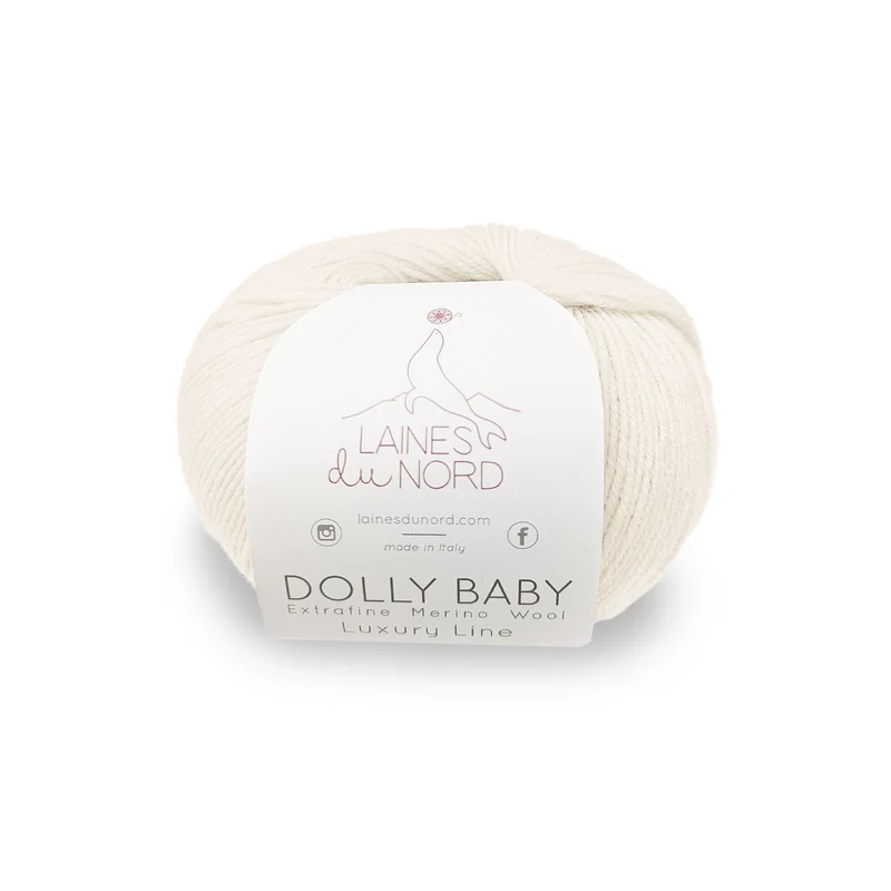Dolly Baby – Laines du Nord 100% Lana Merino Extrafine Irrestringibile