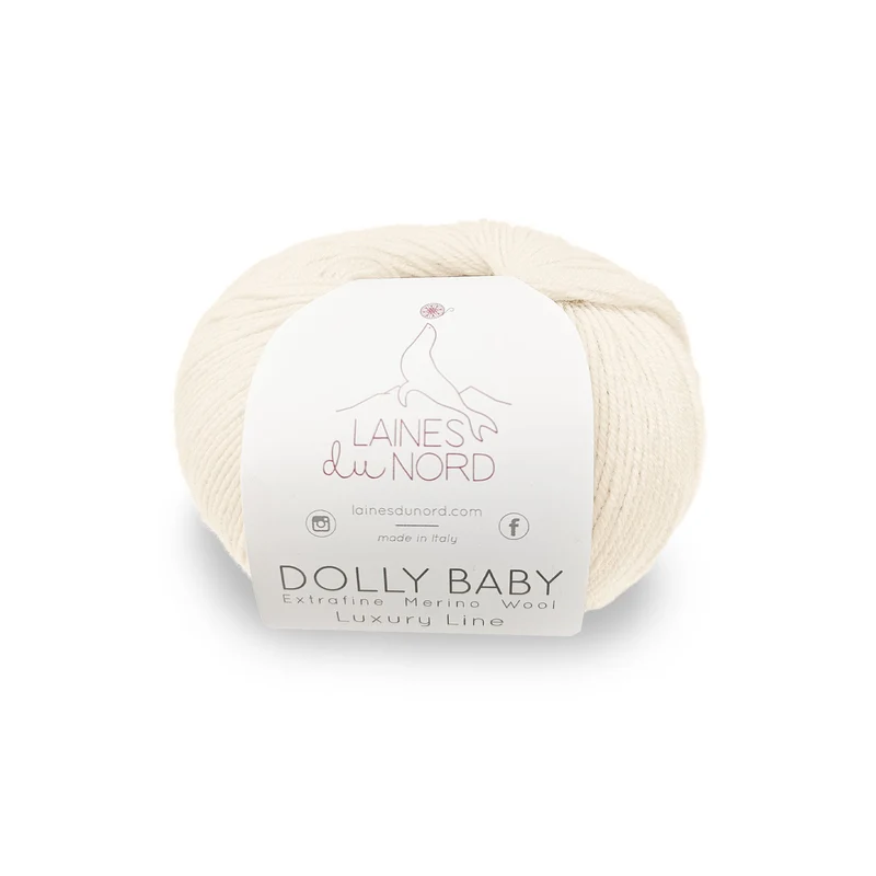 Dolly Baby – Laines du Nord 100% Lana Merino Extrafine Irrestringibile