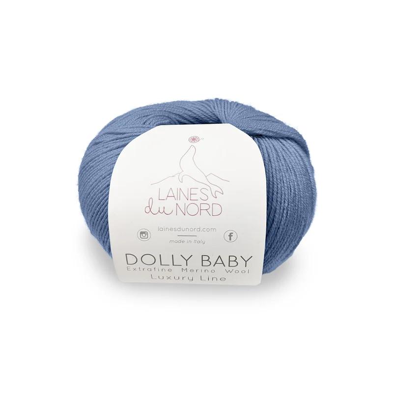 Dolly Baby – Laines du Nord 100% Lana Merino Extrafine Irrestringibile