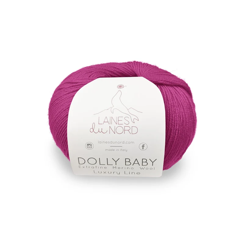 Dolly Baby – Laines du Nord 100% Lana Merino Extrafine Irrestringibile