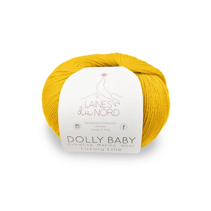 Dolly Baby – Laines du Nord 100% Lana Merino Extrafine Irrestringibile