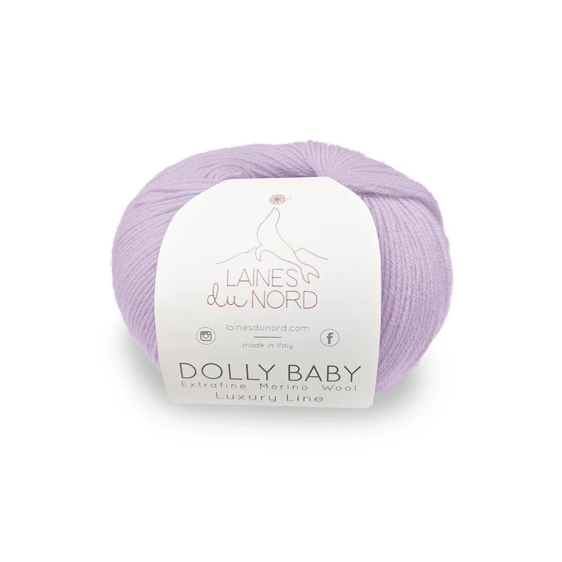 Dolly Baby – Laines du Nord 100% Lana Merino Extrafine Irrestringibile