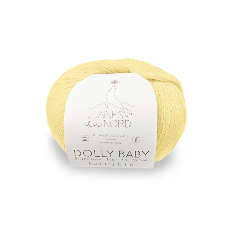Dolly Baby – Laines du Nord 100% Lana Merino Extrafine Irrestringibile