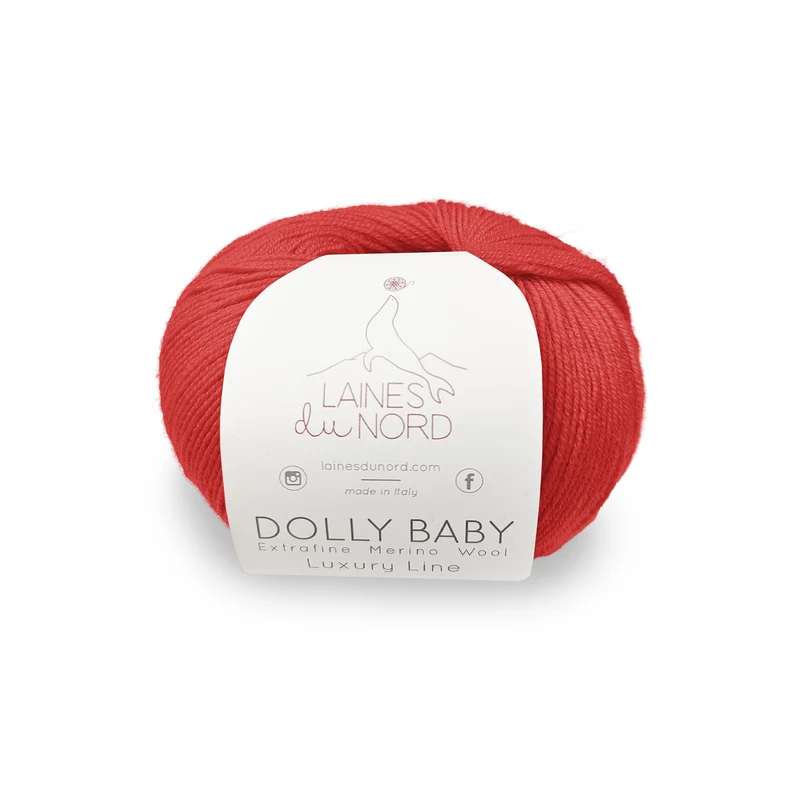 Dolly Baby – Laines du Nord 100% Lana Merino Extrafine Irrestringibile